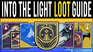 Destiny 2 NEW LOOT GUIDE amp EXOTIC QUESTS EASY Arcite Quests Fast Drops Secrets Into The Light [upl. by Ryhpez344]