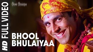 Bhool Bhulaiyaa Title Track Full Video  Akshay Kumar Vidya Balan  Neeraj Shridhar  Pritam [upl. by Kettie]