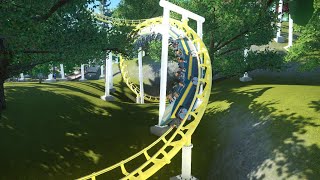 Arrow Terrain Mega Looper  Planet Coaster [upl. by Okimik]