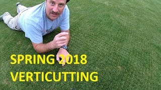 Spring 2018 Verticutting [upl. by Simon]