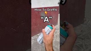 How to easy graffiti letter “A” graffiti [upl. by Abbate573]