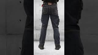 Herock Kronos Work Jeans Dark Denim  Screwfix [upl. by Nylyrehc]