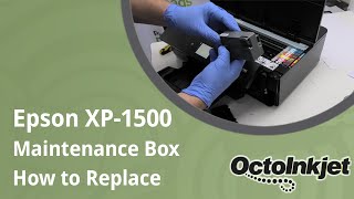 XP15000  Replacing the Maintenance Box [upl. by Nylsej499]