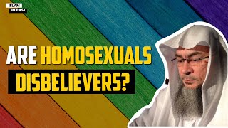 Are Homosexuals Disbelievers  Sheikh Assim Al Hakeem [upl. by Cianca148]