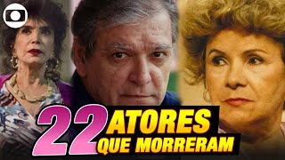 quotPOR AMORquot – 22 ATORES DA NOVELA QUE JÁ MORRERAM [upl. by Catina722]