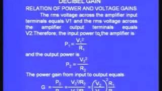 Lecture  16 Frequency Response of Amplifiers [upl. by Whitten835]