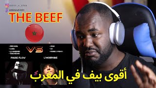 Pause Flow vs LMorphine REACTION أقوى بيف في المغرب 🇩🇿❤️🇲🇦🔥 [upl. by Grissel]