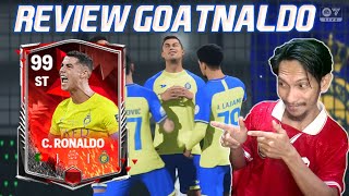 FINALLY REVIEW CHRISTIANO GOATNALDO  FC MOBILE INDONESIA [upl. by Eenafit641]