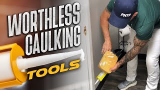 Caulking Without a Gun Is this Caulking Tool Worth Your Money [upl. by Jayme]