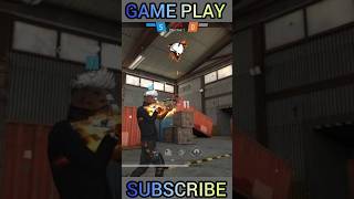 Free fire 🔥 game play 😔 lone wolf shortvideo gameplay edit freefire [upl. by Auqinu]