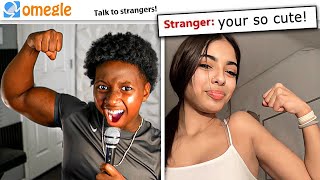 OMEGLE TROLLING with KID VOICE CHANGER [upl. by Lodge45]