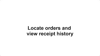 Moneris Go Retail  Locate orders and View receipt history [upl. by Eilerua968]