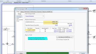 Autosizing Heat Exchangers in Aspen HYSYS V84 [upl. by Hsot]