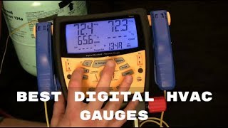 Best Digital HVAC Gauges Top Manifold Gauges [upl. by Nomelihp141]