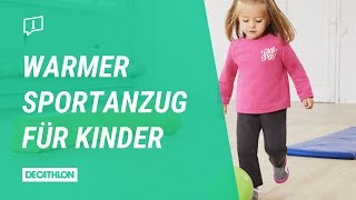 Warmer Trainingsanzug für Kinder  Exklusiv bei DECATHLON [upl. by Kemp]