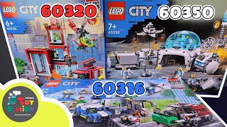 Review chi tiết 3 set LEGO 60316 60320 60350 cực phẩm thú vị của mùa hè này ToyStation 686 [upl. by Hoes914]