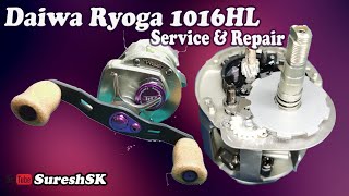 DAIWA RYOGA 1016HL SERVICE amp REPAIR [upl. by Ahgiela]