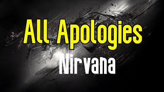 All Apologies KARAOKE  Nirvana [upl. by Nylrehc97]