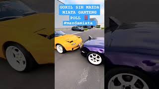 MAZDA MIATA ADU KEGANTENGAN 😂‼️😋 trending trendingshorts mazdamx5miata jdm rx100 [upl. by Anivlis]