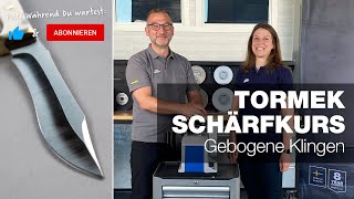 Gebogene Klingen  Teil 17  Tormek Live Schärfkurs [upl. by Aloap362]