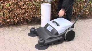 Nilfisk SM800 Manual Sweeper [upl. by Eltsryk]