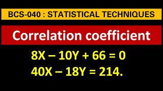 Regression Correlation coefficient analysis of correlation data [upl. by Kiehl126]