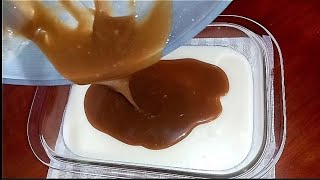 CORNSTARCH AT CONDENSED PAGSAMAHIN MY INSTANT DESSERT KANAHOW TO MAKECARAMEL CORNSTARCH DESSERT [upl. by Eidurt]