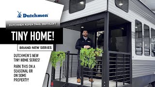 New 2024 Dutchmen Aspen Trail 260THLOFT Tiny Home Series For Sale  First Look Tour  MI RV Dealer [upl. by Thenna]