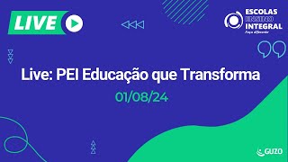 Live PEI Educação que Transforma [upl. by Ahsemat]