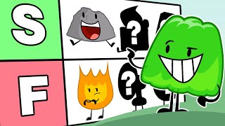 BFB  TPOT Age Comparison  When Was Each Character Invented [upl. by Trofmoc844]