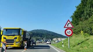 Mendrisio to Stabio Switzerland July 15 2024 [upl. by Netaf]