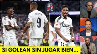 REAL MADRID 41 ESPANYOL ¿La mejor noticia VINICIUS RODRYGO Y MBAPPÉ marcaron  Fuera de Juego [upl. by Hayikat]