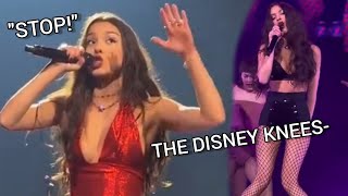 Olivia Rodrigo being CRAZY on Guts World Tour for 2 minutes straight [upl. by Scandura]