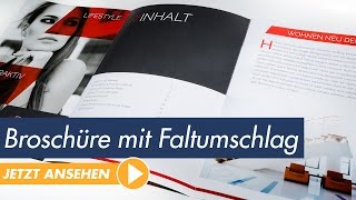 InDesign Tutorial Mehrseitige Broschüre mit Faltumschlag vorn [upl. by Dorrahs]