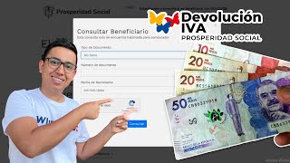 Urgente YA puedes consultar si eres beneficiario de la Devolución del IVA 2024  100 mil pesos [upl. by Adon]