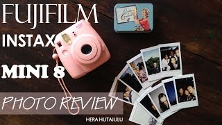 FUJIFILM INSTAX MINI 8 PHOTO REVIEW BRIGHTNESS SETTINGS amp TIPS  Hera Hutajulu [upl. by Epperson776]