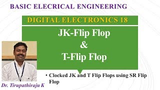 BEE318 Clocked JK Flip Flop and T Flip Flop [upl. by Forcier]