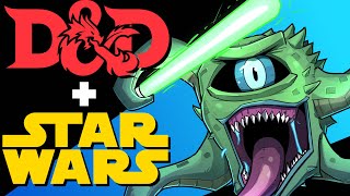 Drawing DampD and Star Wars Mashups [upl. by Assirram]