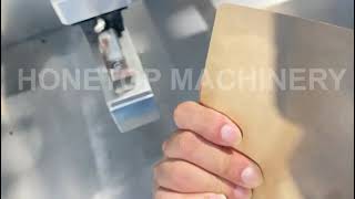 M type bag packing machineKraft paper bag packing machinedoypack machine packagingmachineHonetop [upl. by Dagnah]