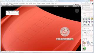 Autodesk Alias 2012 Proportional Modification [upl. by Antonino]