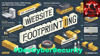 Complete Website Footprinting For Penetration Tester amp Bug hunter and Ethical Hackers  In Hindi [upl. by Anerec]