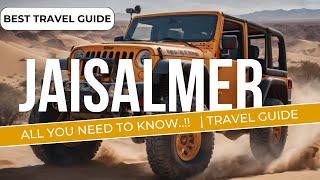 Jaisalmer Trip IN Winter  Jaisalmer Travel Guide  JAISALMER TOURIST PLACES [upl. by Eninaj]