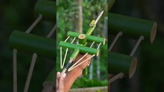 Bamboo Creations with New archer and mojo Bamboo Slingshots Bamboocraft Bambooart [upl. by Irb625]