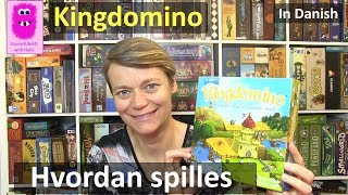 Kingdomino Hvordan spilles In Danish brætspil [upl. by Debbra183]