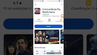 Griminal mindsthe Mobile gamedo início do jogo novo legendado éportuguês para celular paraandróide [upl. by Skyler]