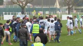 Bagarre CAP cadets B contre le Lardin [upl. by Cirdla]