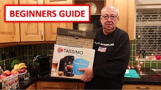 Beginners guide to TASSIMO FINESSE  setting up your machine amp first use simple instructions [upl. by Neenaj]