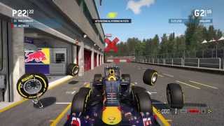 F1 2013 Gameplay Bug HD The Ghost In The Pit lane [upl. by Drona]