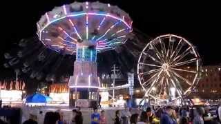 Allentown Fair rides  August 30 2013 [upl. by Awe]