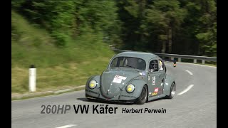 260HP6800RPM VW Käfer  Herbert Perwein at HillClimb Gasen 2023 [upl. by Suoivatra]